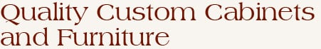 Quality Custom Cabinets and Furniture from Lake Hallie Cabinets