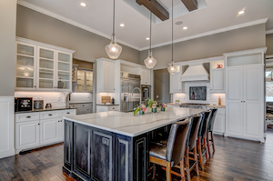 Custom designed kitchen by Lake Hallie Cabinets & Design